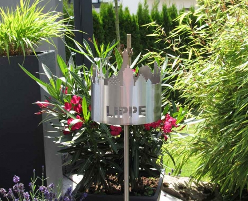 Gartenfackel Lippe | batke dekor | metallbau | Lemgo