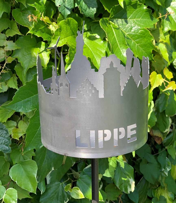 Gartenfackel Lippe | batke dekor | holz & metall | Lemgo