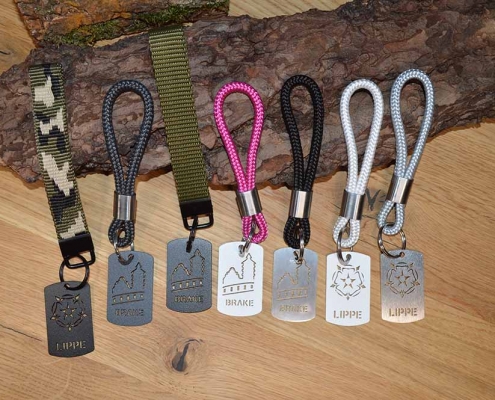 Schlüsselanhänger & Schlüsselbänder | batke dekor | metallbau | Lemgo