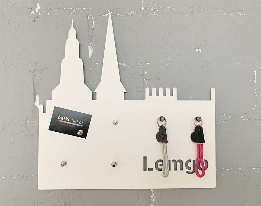 Memo- und Schlüsselboard Lemgo | batke dekor | metallbau | Lemgo