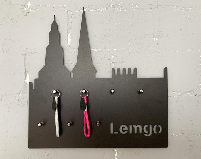 Memo- und Schlüsselboard Lemgo | batke dekor | holz & metall | Lemgo